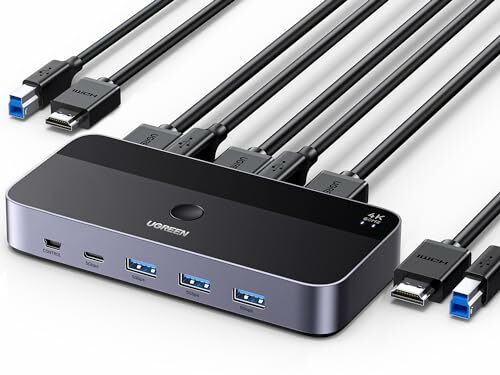 UGREEN Switch KVM HDMI 4K 2x1
