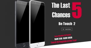 DEAL ALERT: Ulefone be touch 2 com 3GB RAM, 5.5"FHD, touch ID por 180€