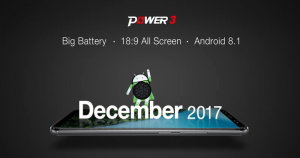Ulefone Power 3 chega para o próximo mês com ecrã 18:9 e Android Oreo
