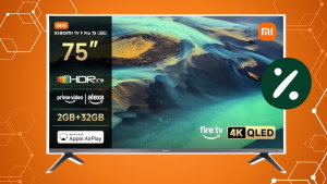 Última chance de levar a XIAOMI TV F Pro 75” QLED com desconto de 13% na Amazon!