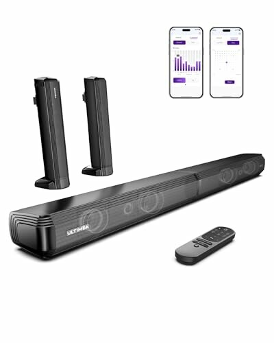 ULTIMEA Apollo S40 Pro Barra de som 2,2 canais Bluetooth 5.3