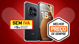 Último dia: Xiaomi Redmi Note 15 Pro 5G está ao melhor preço nos dias sem IVA na Worten