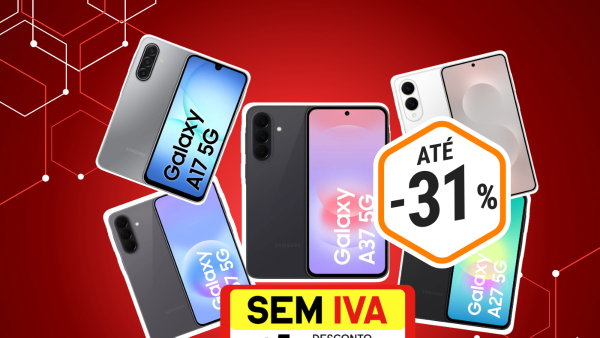 Últimos dias: 5 telemóveis Samsung para comprares nos Dias Sem IVA da Worten