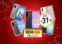 Últimos dias: 5 telemóveis Samsung para comprares nos Dias Sem IVA da Worten