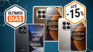 Últimos dias: a linha Xiaomi Redmi Note 15 está ao melhor preço na Amazon!