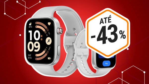 Um dos melhores smartwatches Xiaomi com NFC está a metade do preço