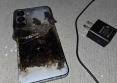 Um telemóvel da Samsung explodiu a carregar e esta foi a atitude da marca