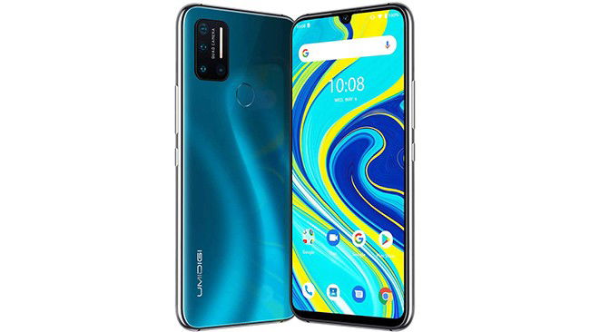 Umidigi A7 Pro em azul