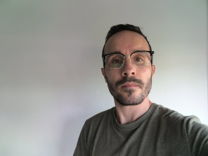 Fotografia da c&acirc;mara frontal