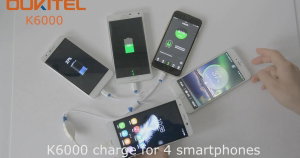 DEAL ALERT: Oukitel K6000, 5.5" HD e uma bateria de guerra que alimenta 4 smartphones por 130€