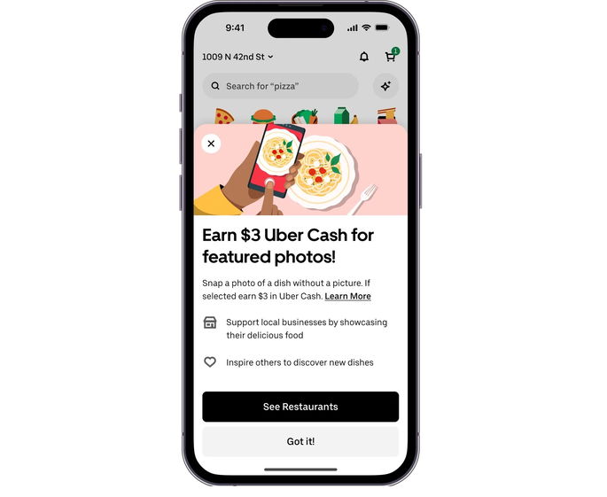 uber eats IA
