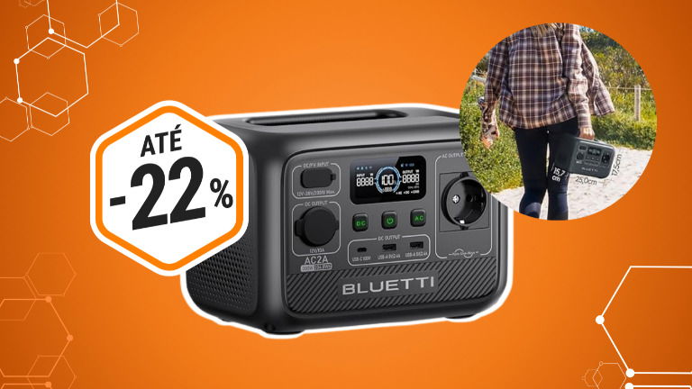 Vai faltar energia? O gerador solar BLUETTI AC2A salva-te por menos de 200 € na Amazon!