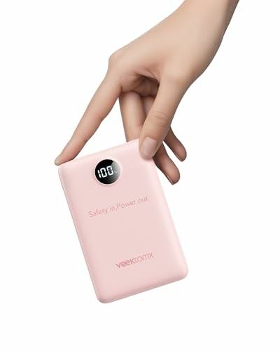 VEEKTOMX Bateria externa de carregamento rápido 22,5 W, mini 10 000 mAh