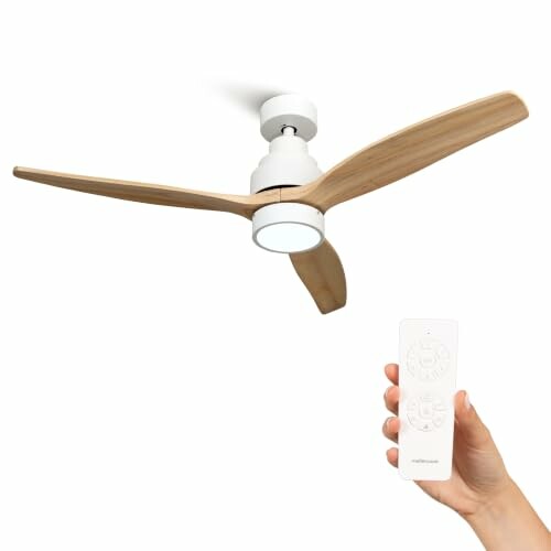 Ventoinha de teto com controlo remoto Brizy Bright