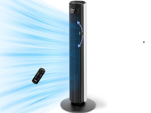 Esta ventoinha de torre refresca a tua casa e tem 19% desconto na Amazon