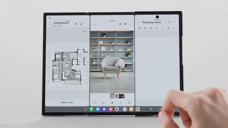 Vídeo finalmente mostra o Samsung Galaxy Z TriFold em ação e impressiona