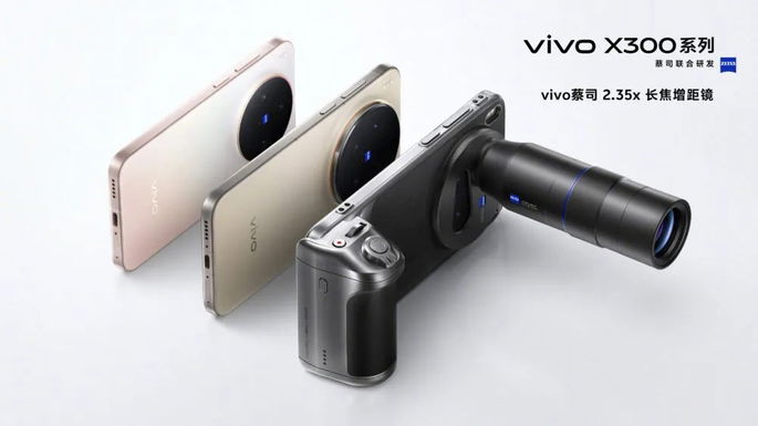 vivo x300 kit de câmara