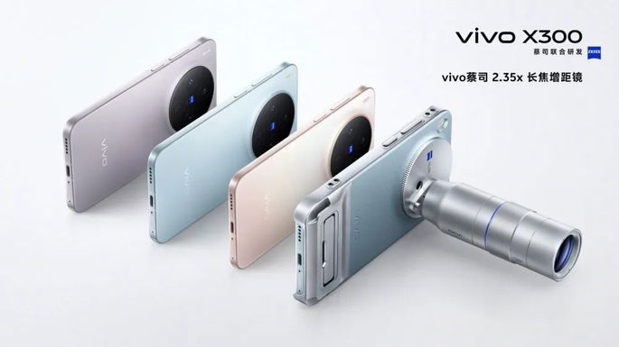 vivo x300 kit de câmara