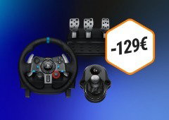 Volante Logitech para PS5, PS4 e PC fica 129 € mais barato na Amazon