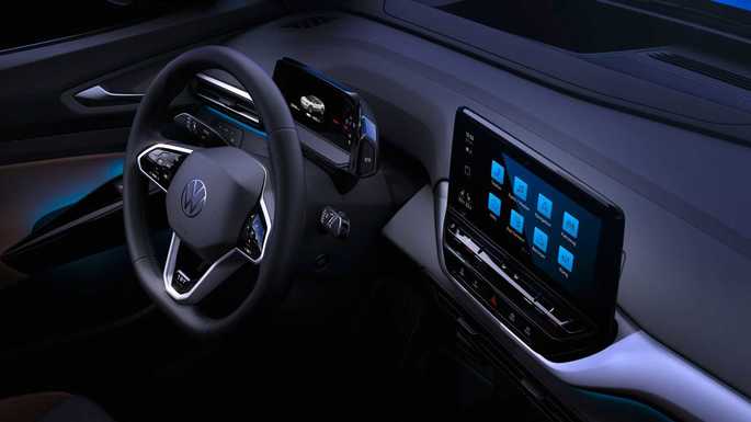 O interior do Volkswagen ID 4