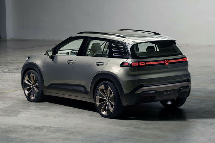 Volkswagen ID. Cross concept zona traseira