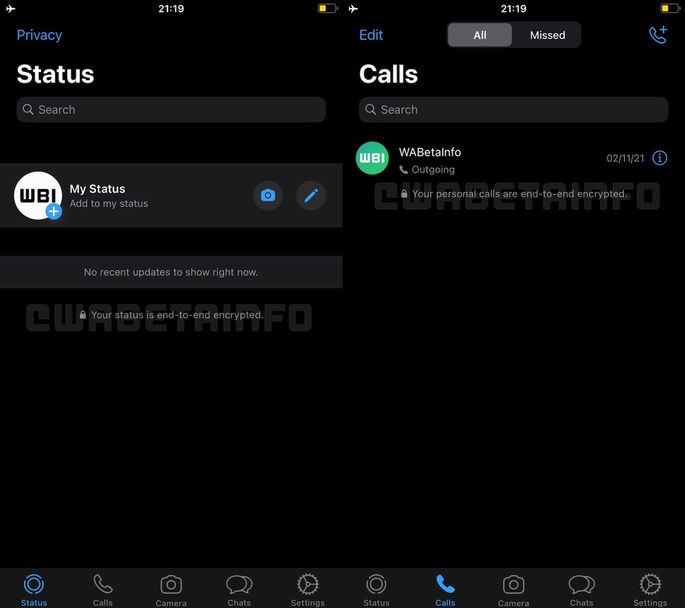 WhatsApp vai ter mais indicadores de encriptação ponta a ponta. Crédito: WABetaInfo