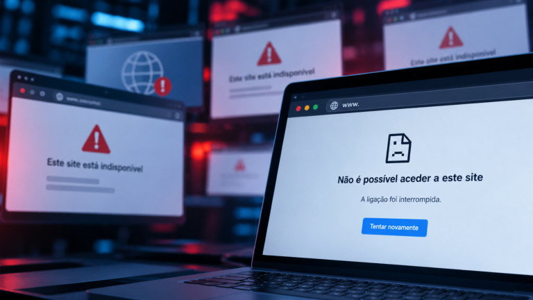 Websites estão a ser desligados na Europa e há uma razão preocupante