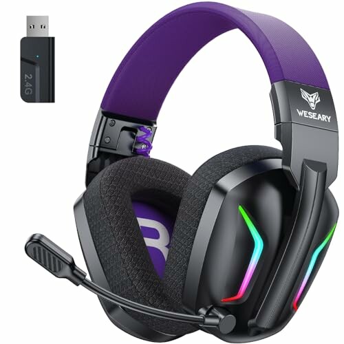 WESEARY WG1 Cascos Gaming Inalámbricos