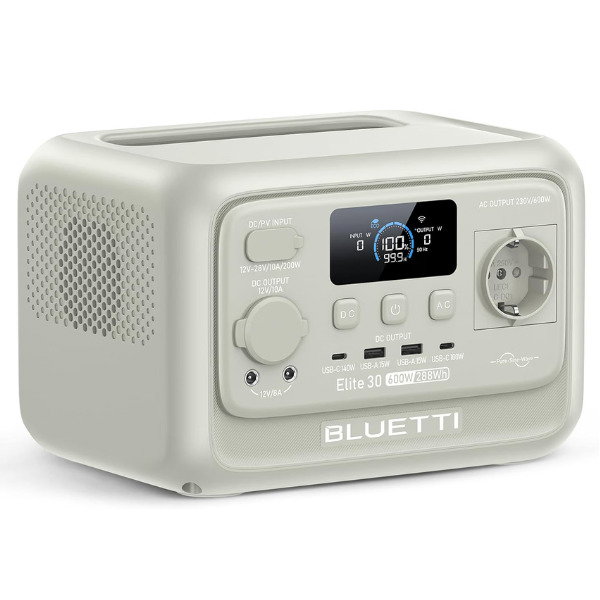 Esta&ccedil;&atilde;o de Energia Port&aacute;til BLUETTI Elite 30 V2 (cinza)