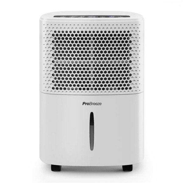 Desumidificador PRO BREEZE 12L com higrostato integrado e display LED