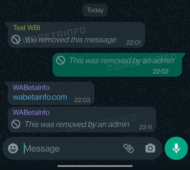 WhatsApp Admin