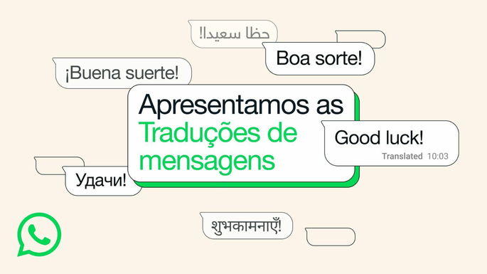 whatsapp tradução de mensagens