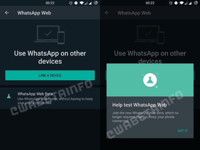 WhatsApp Web Beta