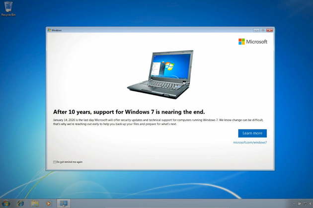 windows 7 patch notificação