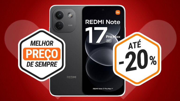 Worten lança cupão de 20% no Xiaomi Redmi Note 17 Pro Max: vê como ativar o cupão
