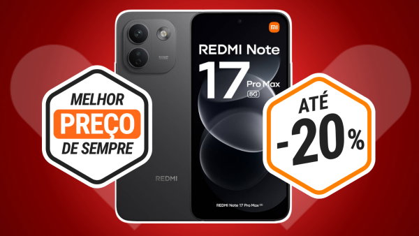 Worten lança cupão de 20% no Xiaomi Redmi Note 17 Pro Max: vê como ativar o cupão