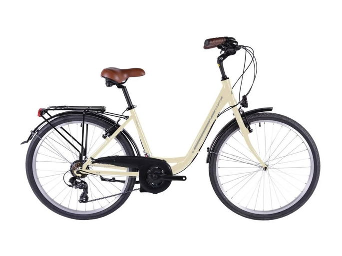 Bicicleta OTTE de Cidade Stellar 26' (Creme)