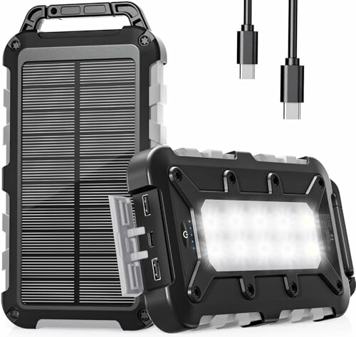 WOWMVP Cargador Solar 10000 mAh