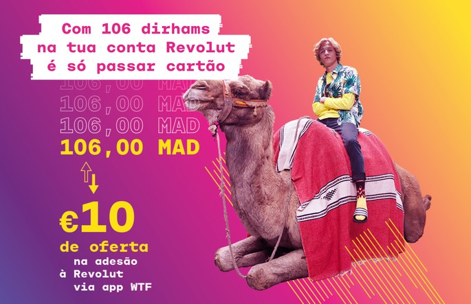 WTF quer combater a Moche e Yorn ao oferecer 10€ no Revolut! Sabe como