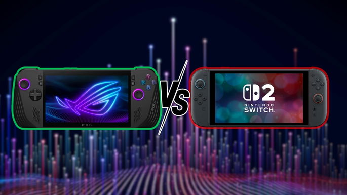 Xbox ROG Ally X vs Nintendo Switch 2 comparativo das consolas