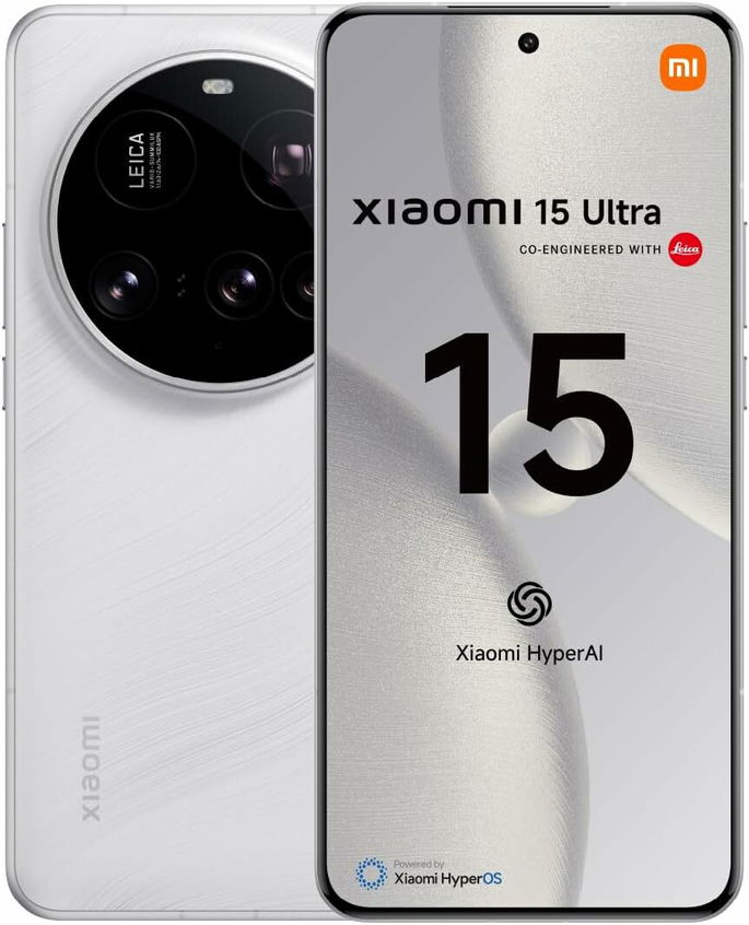 XIAOMI 15 Ultra - 16 GB deRAM + 512 GB armazenamento