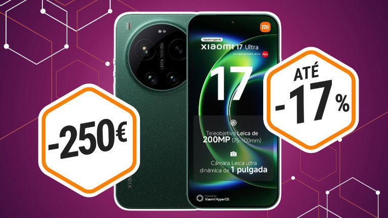 Xiaomi 17 Ultra baixa de preço e podes poupar 250€ na Amazon