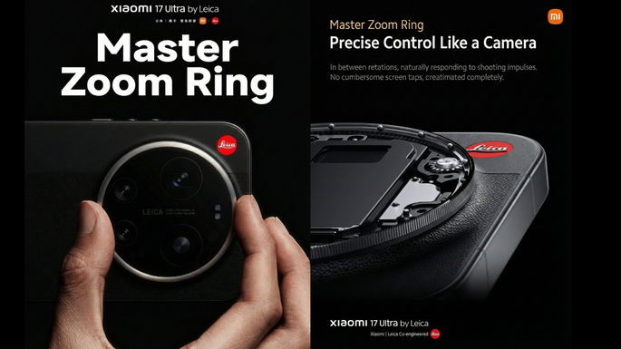 Xiaomi 17 Ultra Leica Edition anel