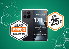 O smartphone topo de gama Xiaomi 17T Pro está a preço histórico na Amazon