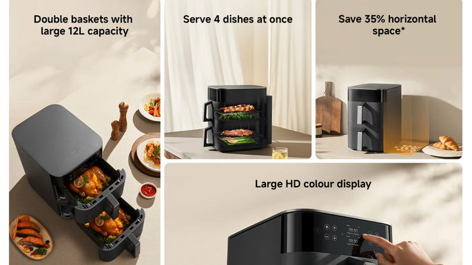 Xiaomi Double Stack Air Fryer 12 L 2