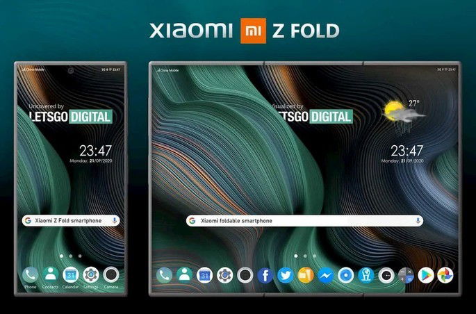 smartphone dobrável da Xiaomi