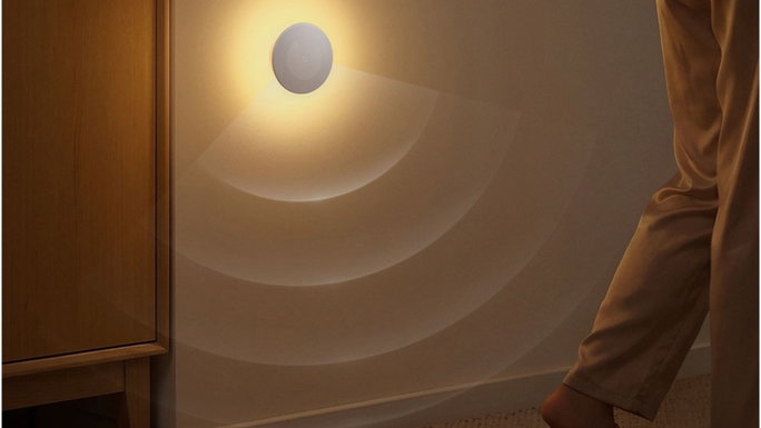 Xiaomi lan&ccedil;a luz noturna com radar e bateria para at&eacute; 8 meses