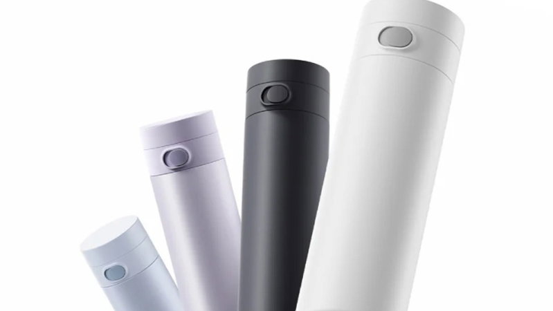 Xiaomi lança garrafa térmica que mantém bebidas quentes ou frias durante horas