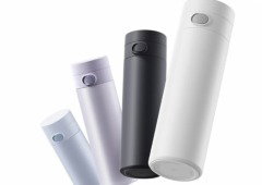 Xiaomi lança garrafa térmica que mantém bebidas quentes ou frias durante horas