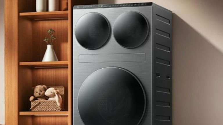 Xiaomi lança máquina de lavar a roupa com três tambores que queremos muito ter em Portugal